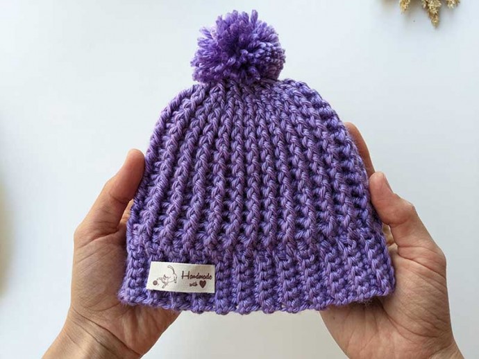 Crochet Newborn Baby Hat