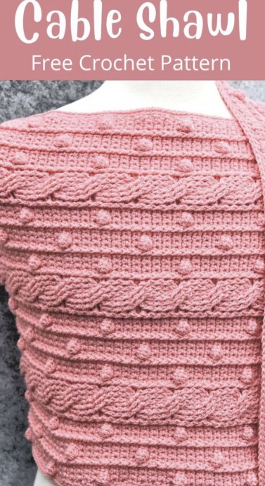 Crochet Cable Stitch Shawl Pattern – Perfect for Stylish and Cozy Accessories Crochet Cable Stitch Shawl Pattern – Perfect for Stylish and Cozy Accessories
