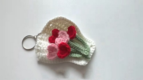 Create Charming Crochet Mini Bouquet Keychains: A Step-by-Step Guide
