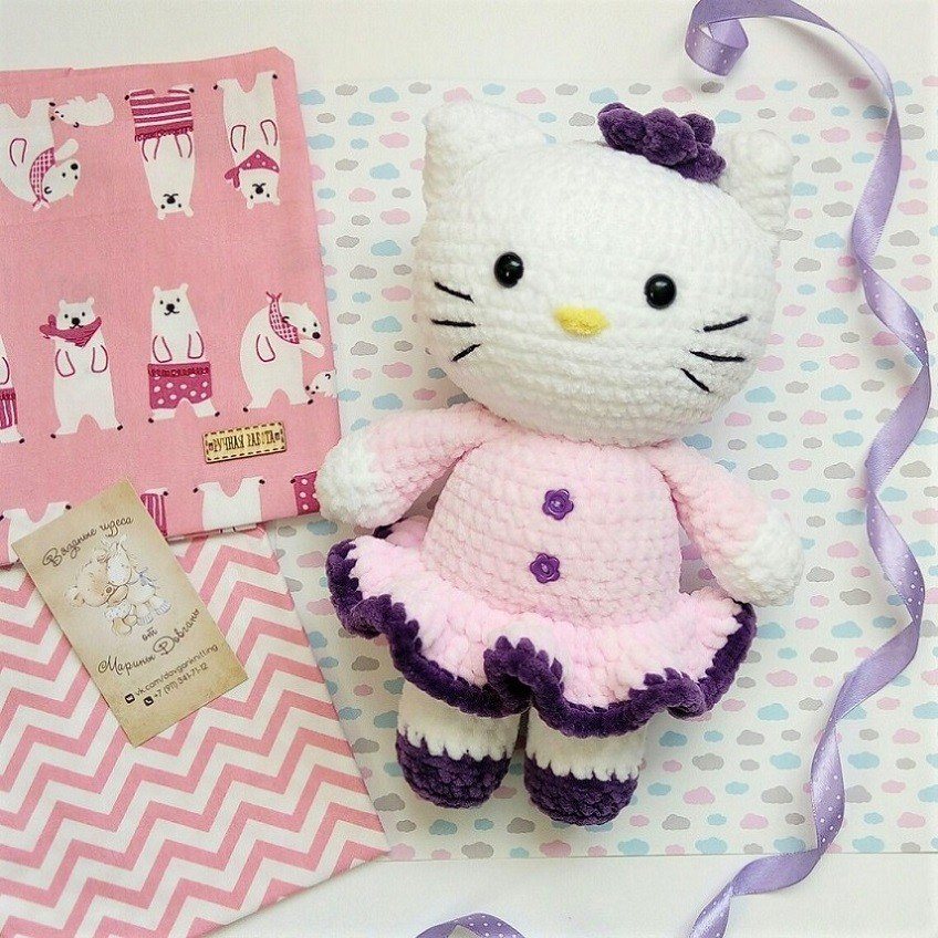 Create an Adorable Crocheted Kitty with Easy Steps and Materials