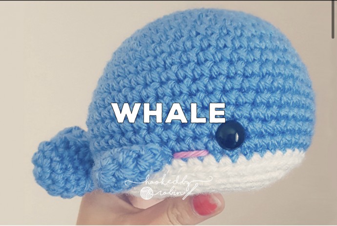 Beautiful Amigurumi Whale