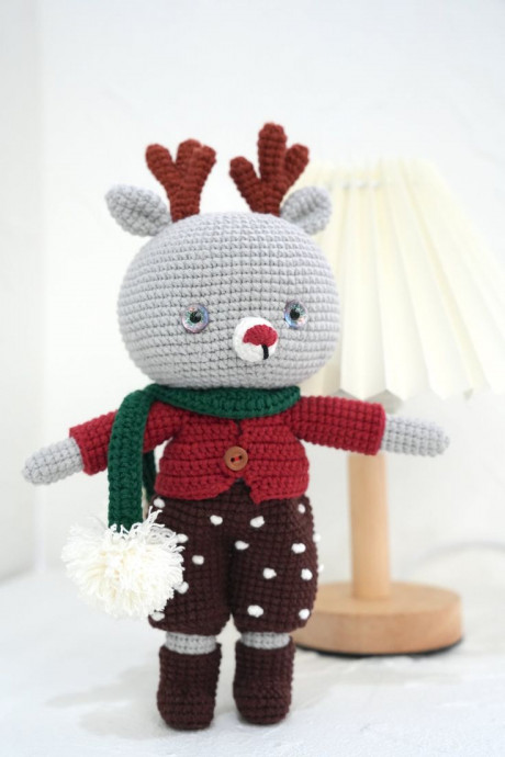 Create Your Own Cozy Crochet Handmade Elk: A Step-by-Step Guide with Materials and Assembly Tips Create Your Own Cozy Crochet Handmade Elk: A Step-by-Step Guide with Materials and Assembly Tips
