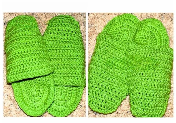 Delightful Handmade Crochet Slip-On Slippers: A Perfect Blend of Comfort and Style