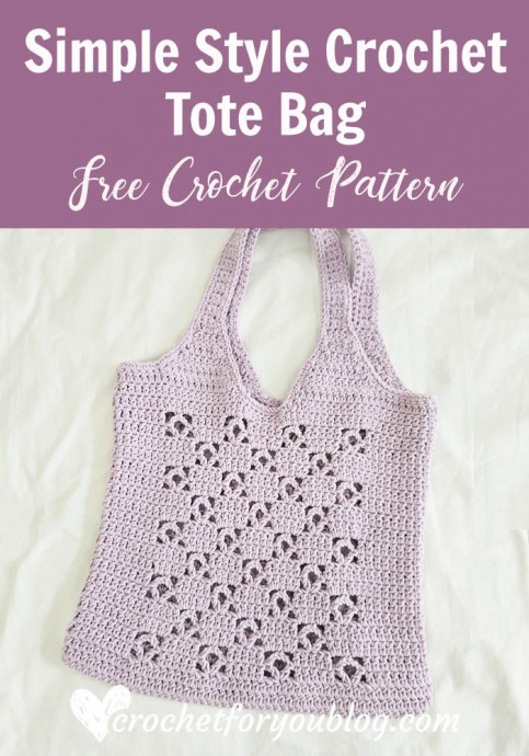 Crochet Tote Bag
