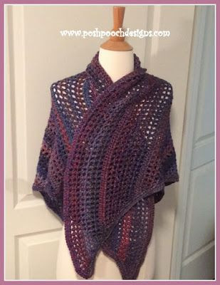 Create Your Own Crochet Shellie Everyday Shawl with This Easy Pattern Guide