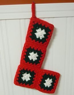 Create Your Own Charming Crochet Granny Square Christmas Stocking for the Holiday Season Create Your Own Charming Crochet Granny Square Christmas Stocking for the Holiday Season