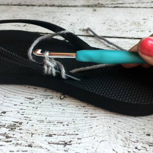 Create Stylish Crochet Sandals with Rubber Flip-Flops for Summer Comfort