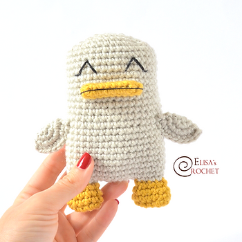 Create Your Own Adorable Crochet Duck: Step-by-Step Instructions for Squeak the Duck