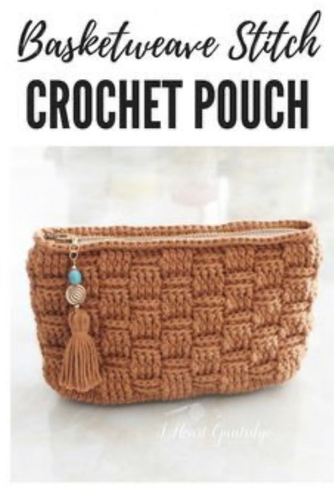 How to Create a Beautiful Basket Weave Stitch Pouch: A Beginner's Crochet Project How to Create a Beautiful Basket Weave Stitch Pouch: A Beginner's Crochet Project