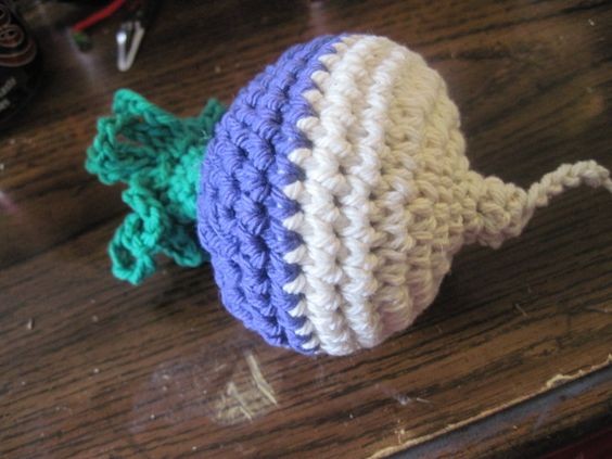 Crochet Turnip Amigurumi