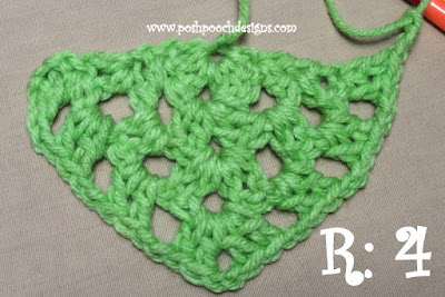 Crochet Garden Headscarf