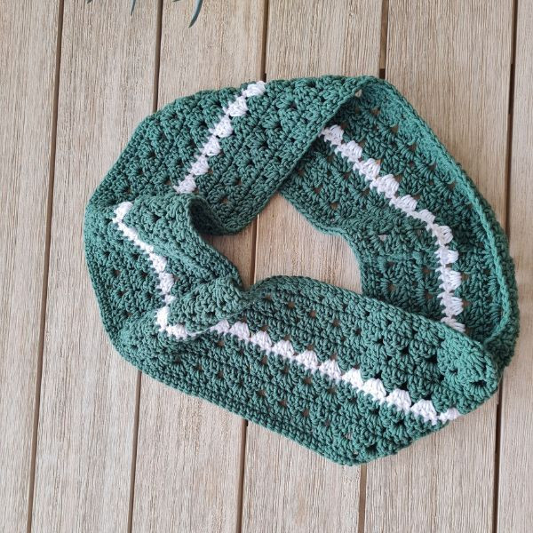 Crochet Infinity Scarf