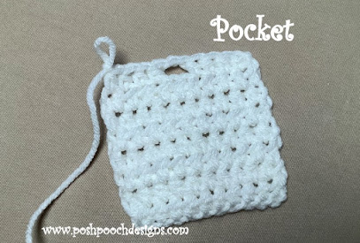 Crochet Travel Neck Pillow