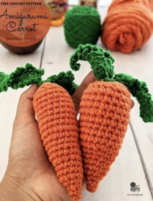 Amigurumi Carrot Free Crochet Pattern