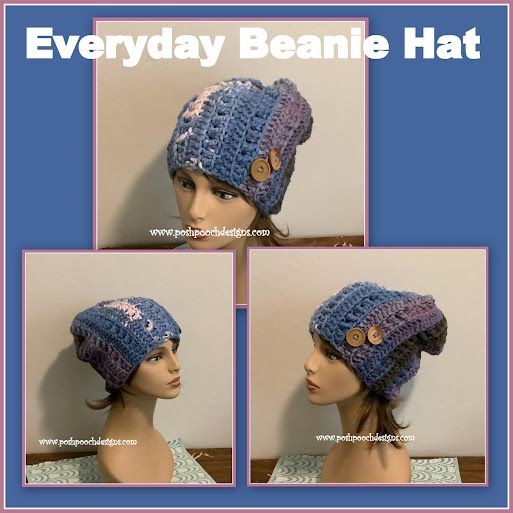 Crochet Everyday Beanie Hat
