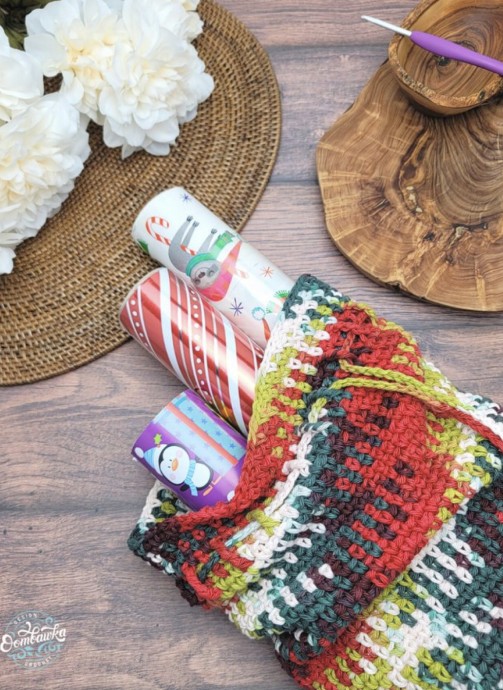 Elevate Your Gift-Wrapping with the Stylish Crochet Wrapping Paper Storage Bag Elevate Your Gift-Wrapping with the Stylish Crochet Wrapping Paper Storage Bag