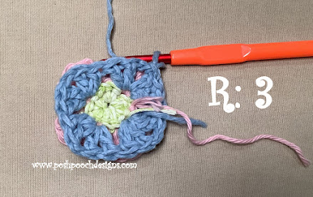 Craft Your Own Colorful Crochet Scrap Happy Granny Square Hot Pad - A Fun DIY Project