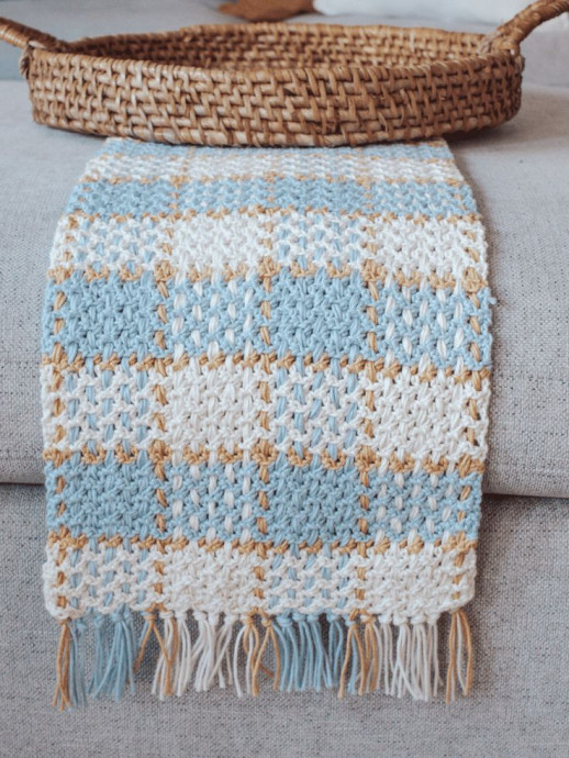 Create a Beautiful Crochet Spring Table Runner for Your Dining Space Create a Beautiful Crochet Spring Table Runner for Your Dining Space