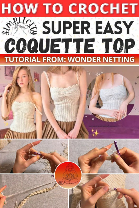 Crochet Coquette Top