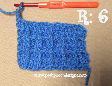 Crochet Waffle Stitch Headband