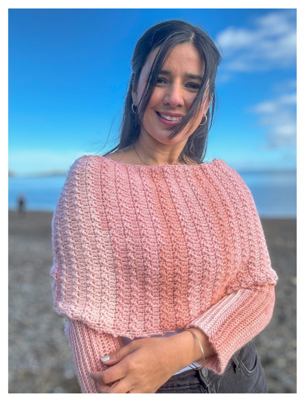 Crochet Sweater Scarf