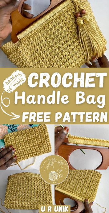 Create Your Stylish Crochet Wooden Handle Bag: A Step-by-Step Guide for Fashionable DIY Enthusiasts