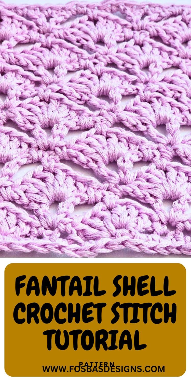 Crochet Fantail Shell Stitch - A Step-by-Step Guide for Beautiful Projects