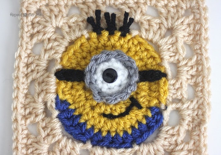 Adorable Crochet Minion Granny Squares: A Fun and Easy Pattern for Craft Enthusiasts