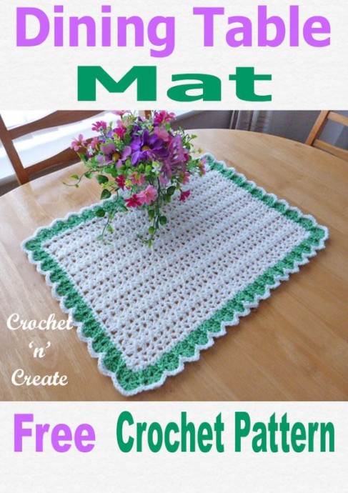 Enhance Your Dining Experience with Handmade Crochet Table Mats Enhance Your Dining Experience with Handmade Crochet Table Mats