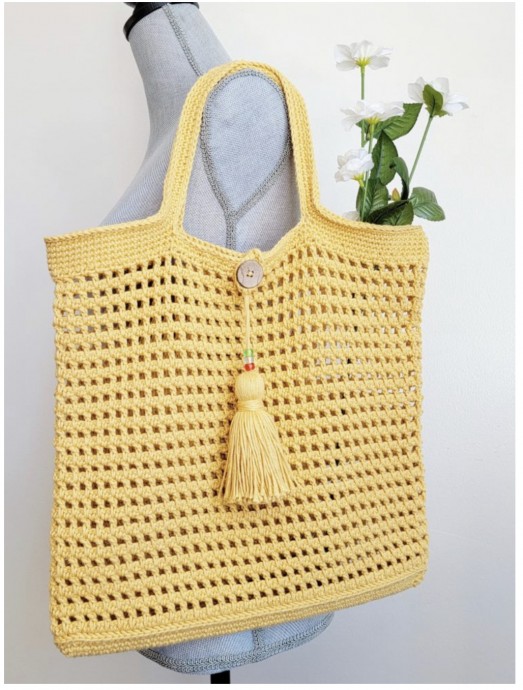 DIY the Dahlia Tote Bag