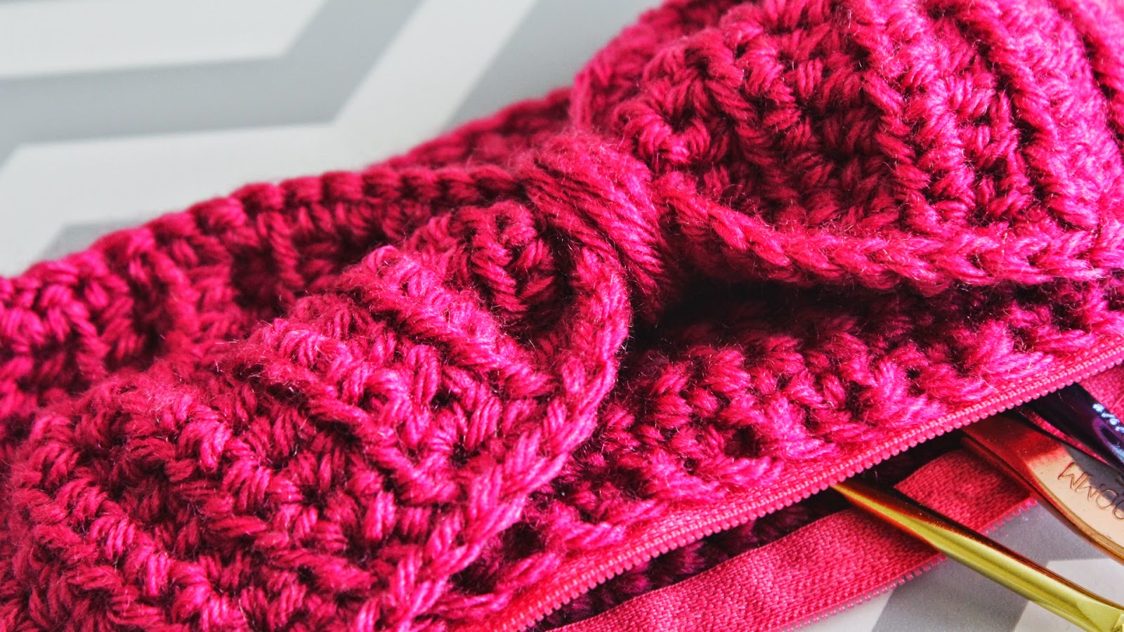 Create a Beautifully Handmade Crochet Bow Case to Organize Your Essentials