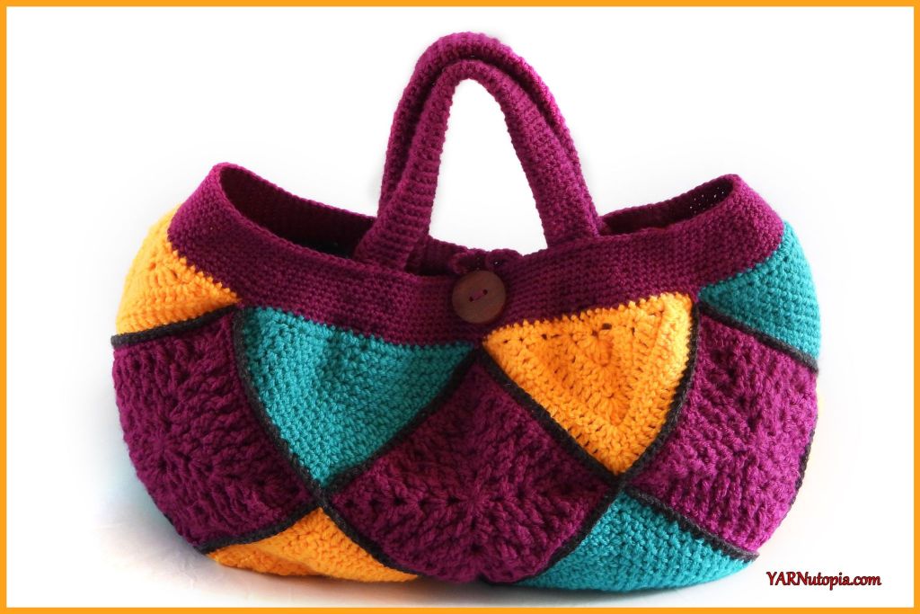 Crochet Mystery Medley Tote Bag