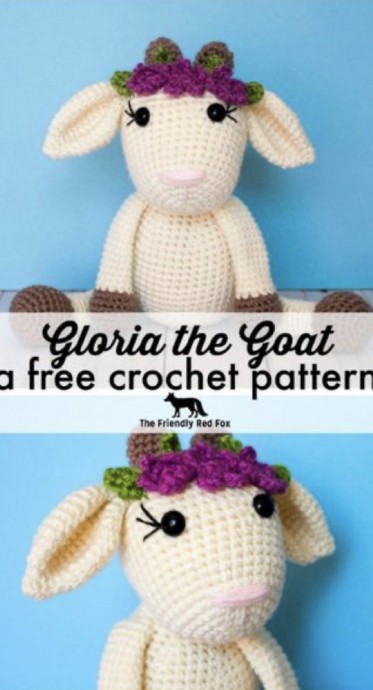 Create Your Own Adorable Crochet Goat Pattern with This Free Tutorial Create Your Own Adorable Crochet Goat Pattern with This Free Tutorial