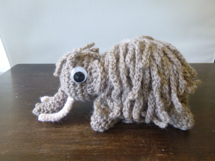 Crochet Marsaili the Mammoth