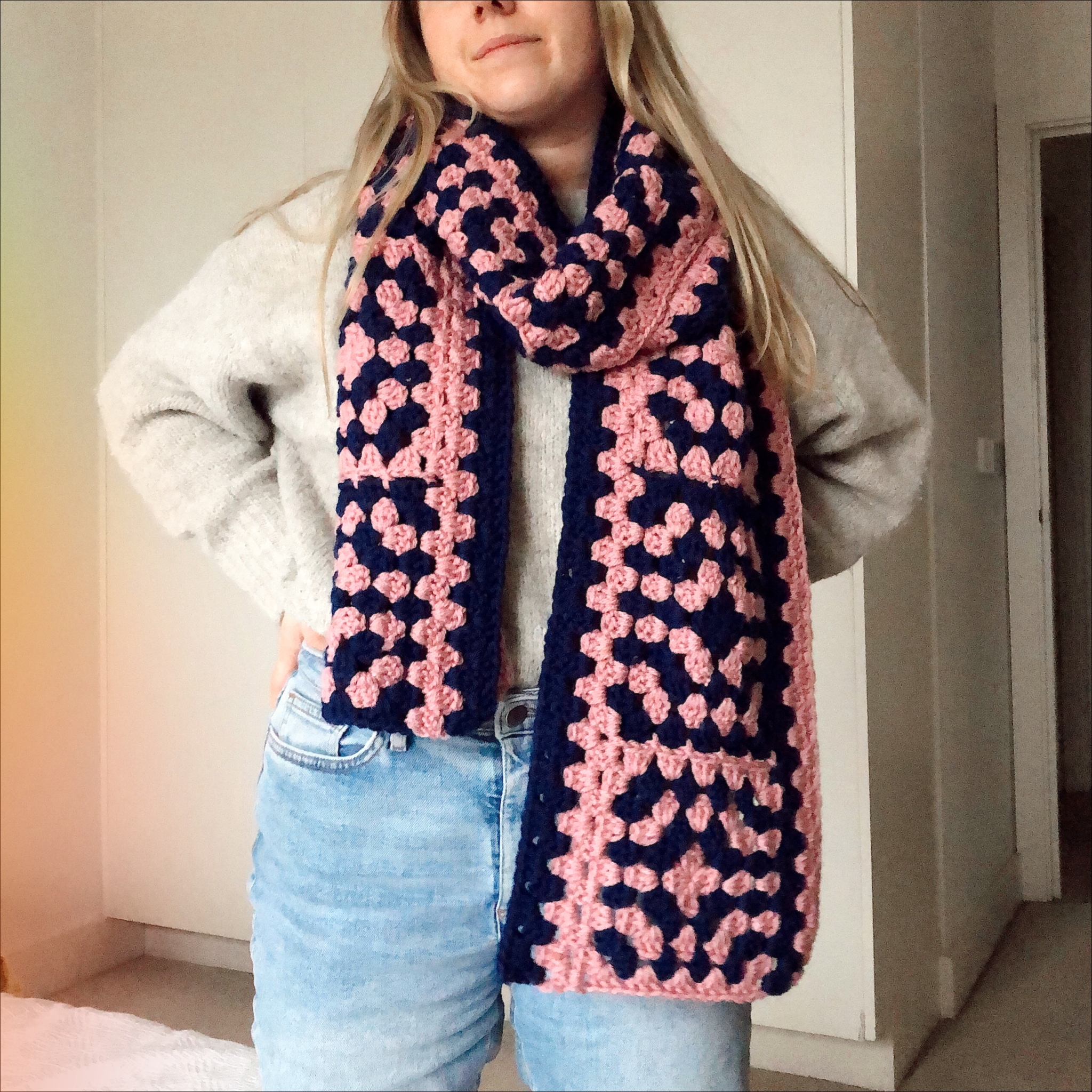 Crafting a Cozy Crochet Granny Square Scarf: A Step-by-Step Guide for All Skill Levels