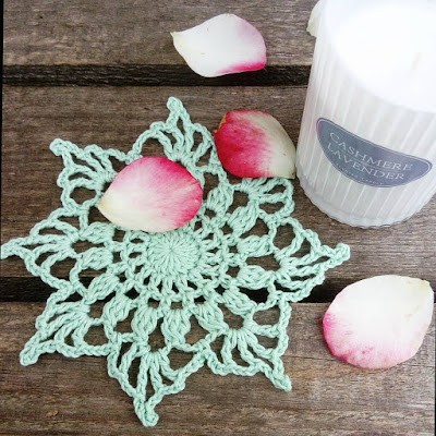 Create Your Own Crochet Minty Doily/Motif for Elegant Home Decor Create Your Own Crochet Minty Doily/Motif for Elegant Home Decor