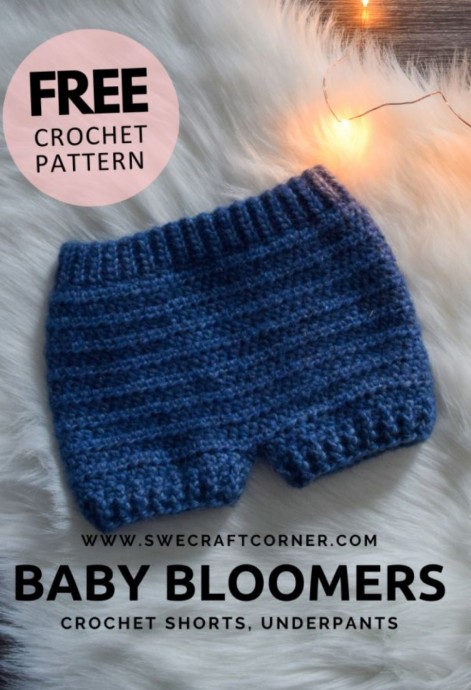 Crochet Baby Bloomers