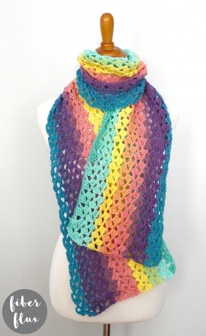 Crochet Honolulu Scarf