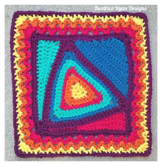 Create Your Stunning Eye of the Storm Crochet Square: A Detailed Guide with Colors and Techniques Create Your Stunning Eye of the Storm Crochet Square: A Detailed Guide with Colors and Techniques
