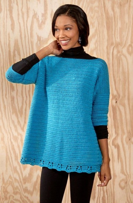 Crochet Relax-and-Unwind Sweater