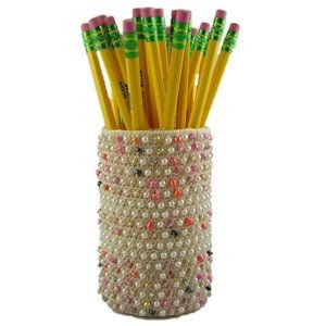 Create Your Own Crochet Beaded Pencil Cup: A Fun DIY Guide