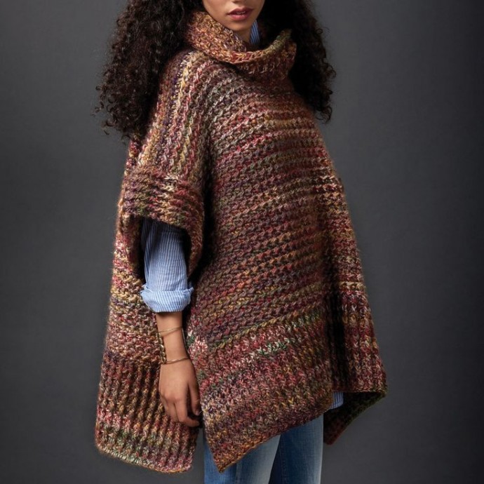 Create Your Own Cozy Crochet Poncho: Instructions, Sizes, and Materials Create Your Own Cozy Crochet Poncho: Instructions, Sizes, and Materials
