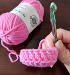Create Your Own "Little Bit Fancy" Beverage Coozie with This Simple Crochet Pattern