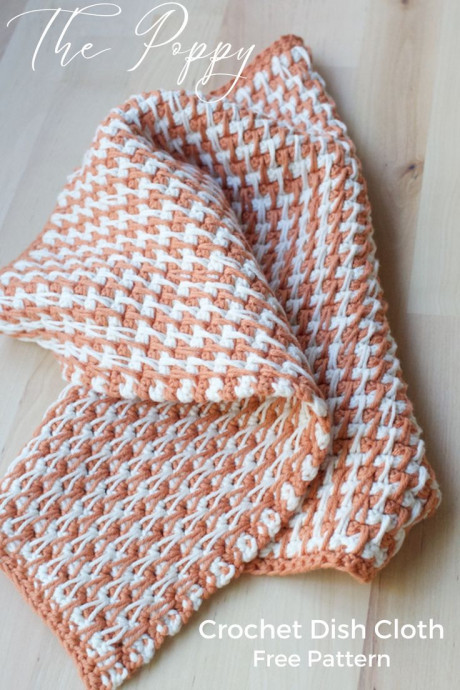 Create Your Own Beautiful Crochet Dish Towel for a Charming Kitchen Accent