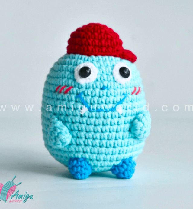 Create Your Adorable Crochet Amigurumi Blue Monster: A Fun and Easy Guide Create Your Adorable Crochet Amigurumi Blue Monster: A Fun and Easy Guide