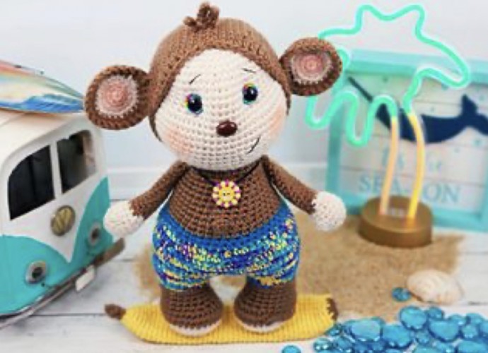 Crochet Oakley the Monkey