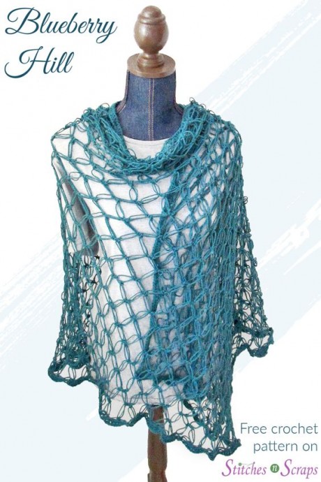 Crochet Lover’s Knots Shawl