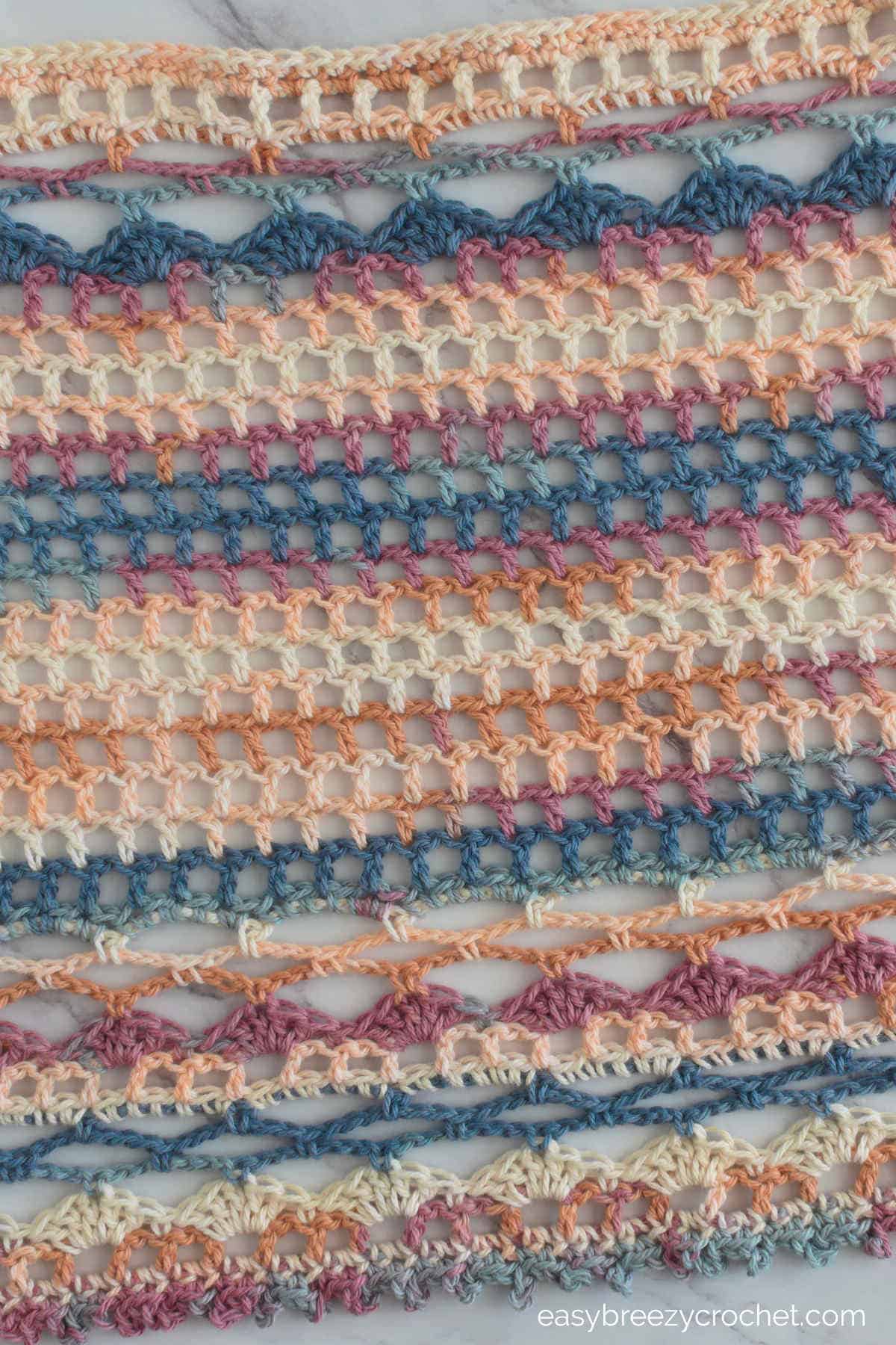 Create Your Own Exquisite Crochet Rectangular Shawl: A Step-By-Step Guide