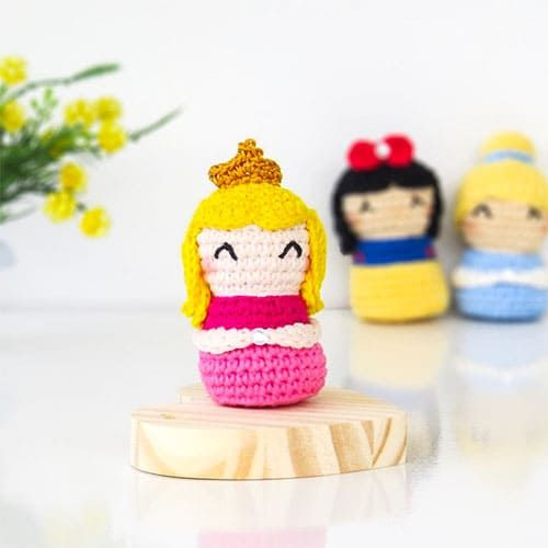 Enchanting Crochet Sleeping Beauty Princess Aurora Doll Pattern for Fairy Tale Lovers Enchanting Crochet Sleeping Beauty Princess Aurora Doll Pattern for Fairy Tale Lovers