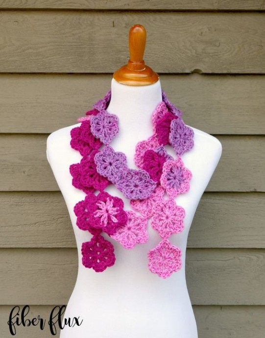 Discover the Art of Crochet with the Stunning Maui Blossom Scarf Discover the Art of Crochet with the Stunning Maui Blossom Scarf